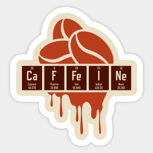 CaFFeINe Sticker